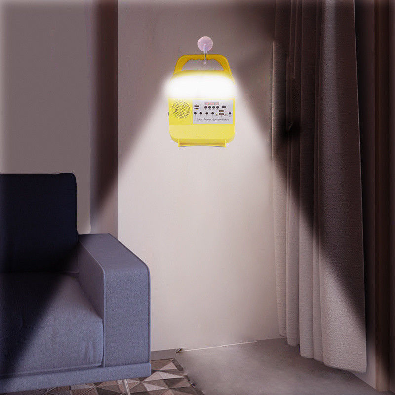 Luz recargable solar de la parada del mercado de la noche del OEM para el fallo eléctrico