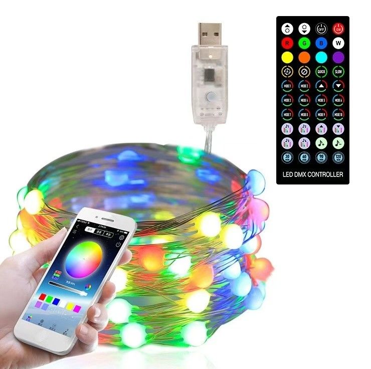 luces decorativas accionadas solares de la secuencia del árbol de navidad de la galjanoplastia de Chrome de las linternas 6V