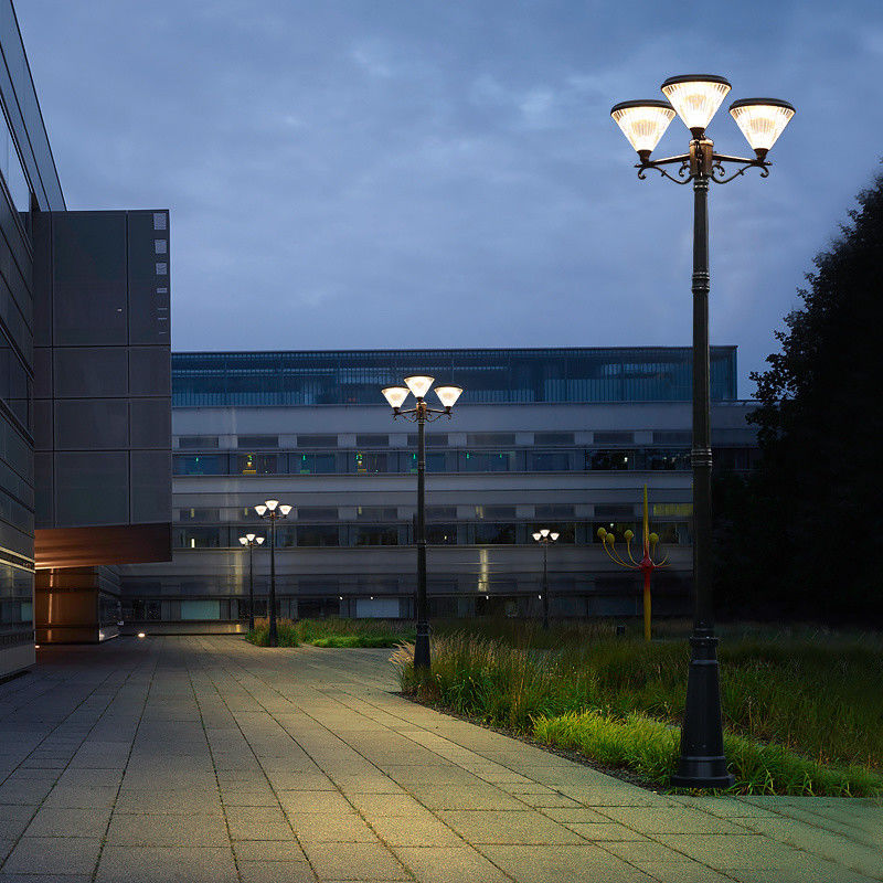 El jardín solar LED del paisaje de IP65 de la luz solar al aire libre del camino enciende 3 lámparas principales