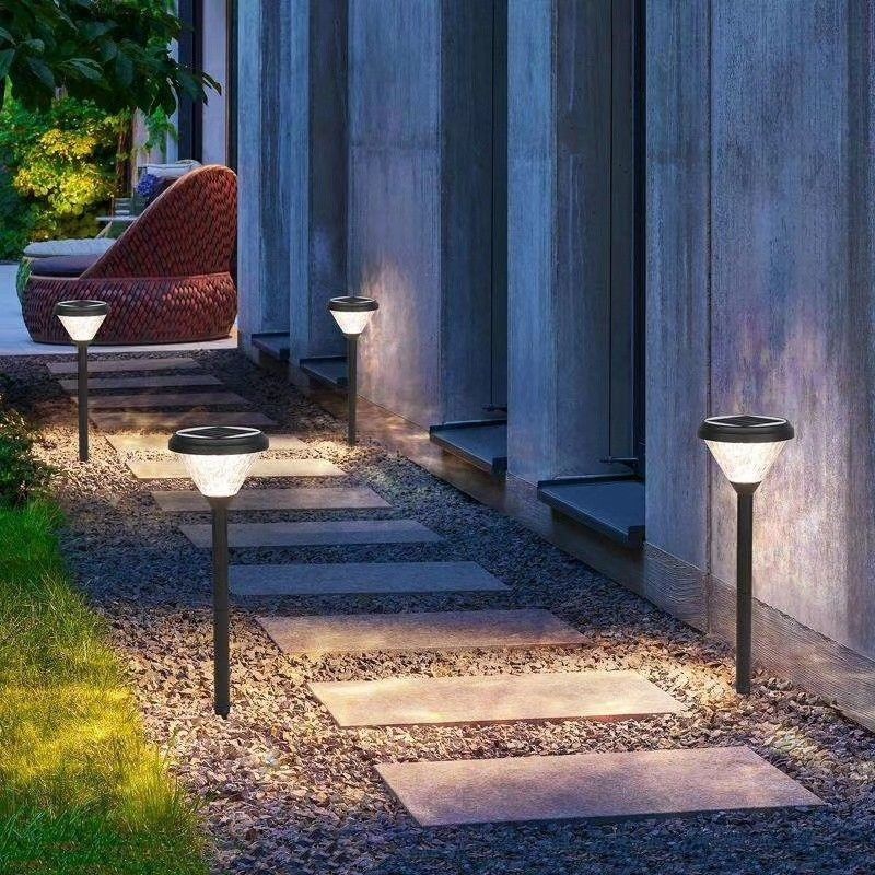 Prenda impermeable al aire libre ligera accionada solar para el césped, camino, jardín del paisaje del buen precio del LED