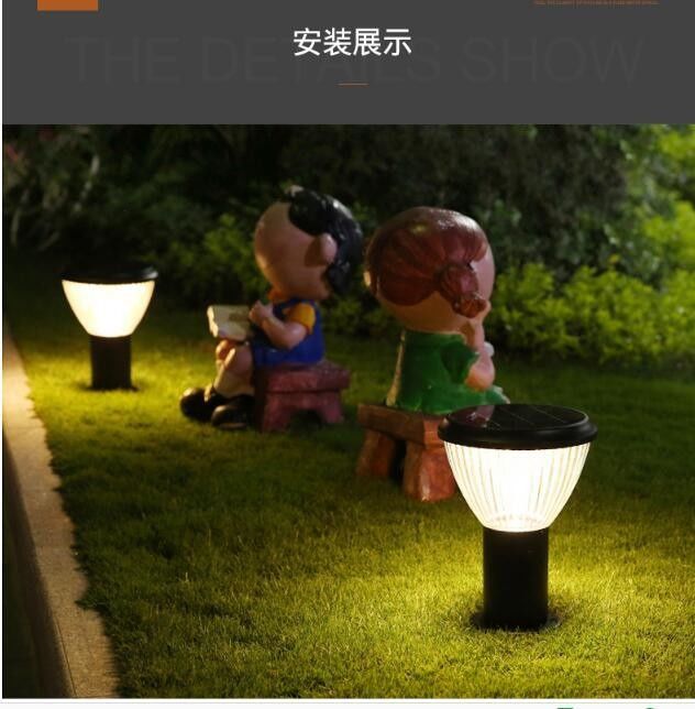 Prenda impermeable solar 5W de la luz del jardín del LED para el camino al aire libre del jardín de la calzada del patio de la yarda