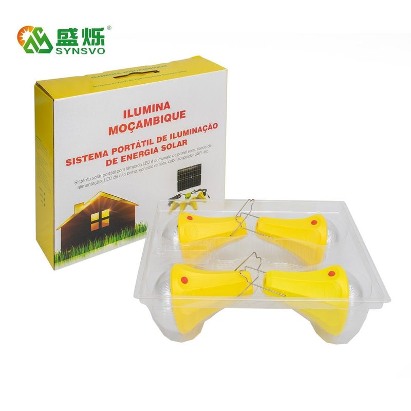 435lum teledirigido Mini Home Lighting System solar 14Hours a la hora laborable 48Hours