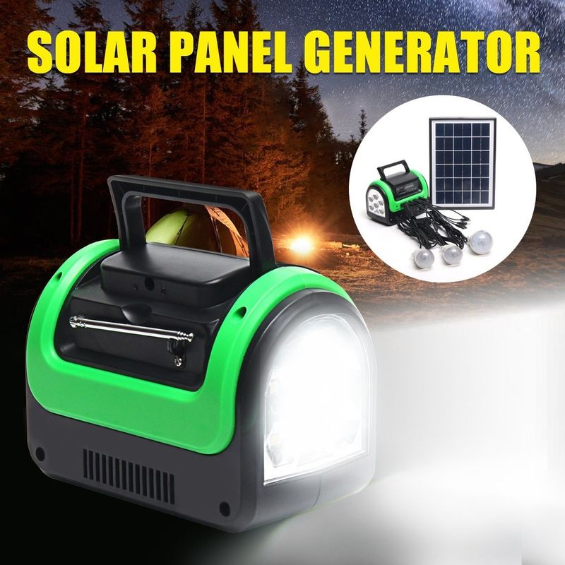 Central eléctrica casera solar de la solución original del poder, nuevo Mini Solar Home System con las luces solares baratas