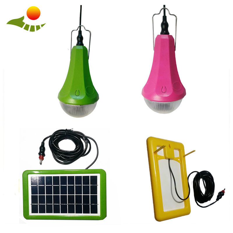 9W LED accionado solar vertió el sistema de iluminación solar teledirigido de las luces para el hogar