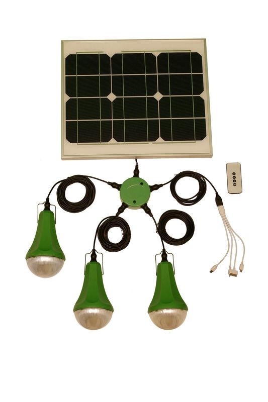 El panel solar Mini Home Lighting System del sistema eléctrico solar con el cargador móvil SRE-88G-3