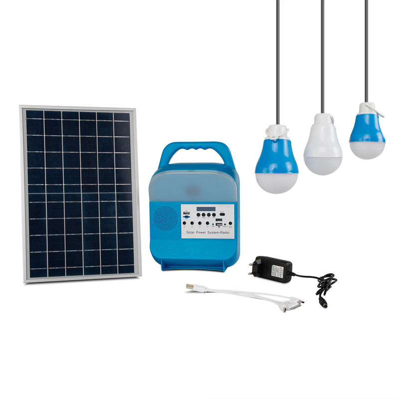 Adaptador de corriente alterna ligero portátil solar 5000K-6000K interior SRE-585 del control del botón