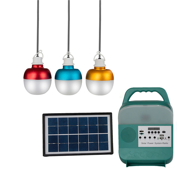 Mate pintado que acampa de las luces solares portátiles 8H del OEM los 37*31.5*55.5cm