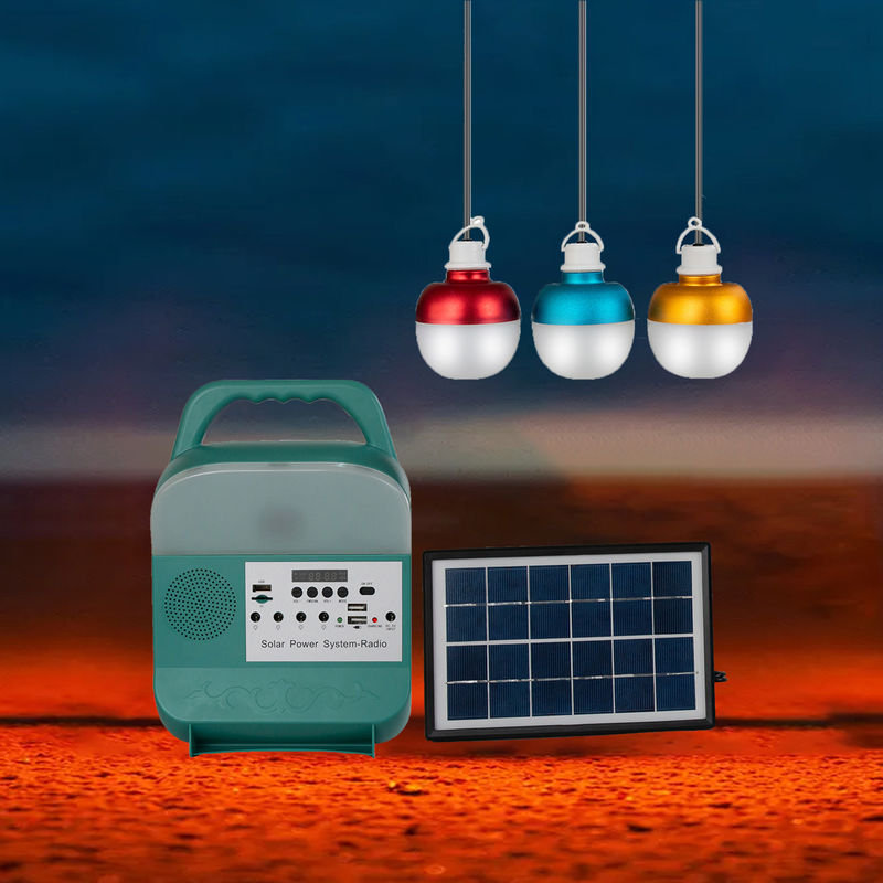 Mate pintado que acampa de las luces solares portátiles 8H del OEM los 37*31.5*55.5cm