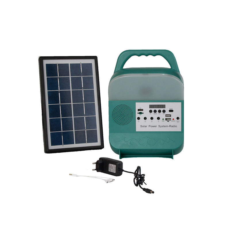 El panel solar colorido al aire libre 5W llevó luces con la batería recargable