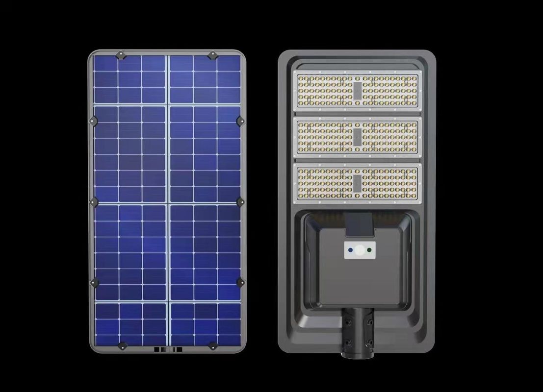 OEM todo en una luz accionada solar solar del sensor de la luz de calle 300w 400W 500w