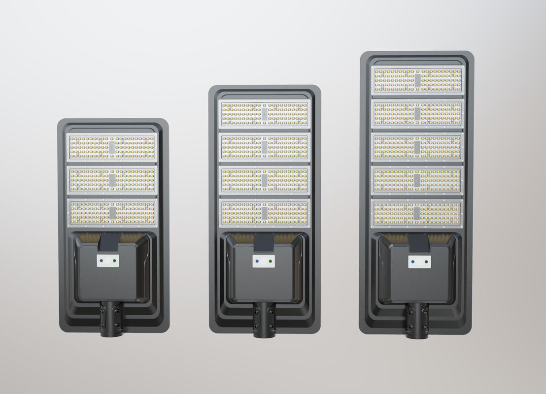 OEM todo en una luz accionada solar solar del sensor de la luz de calle 300w 400W 500w