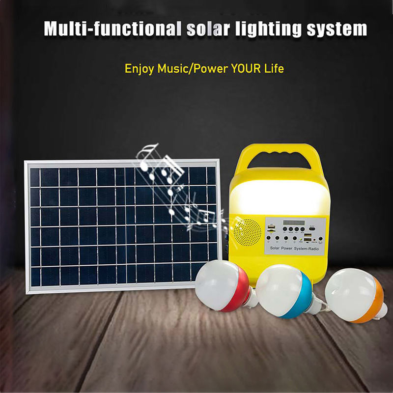 Bulbos solares ligeros solares del LED con emergencia impermeable interior teledirigida del panel de la lámpara del panel