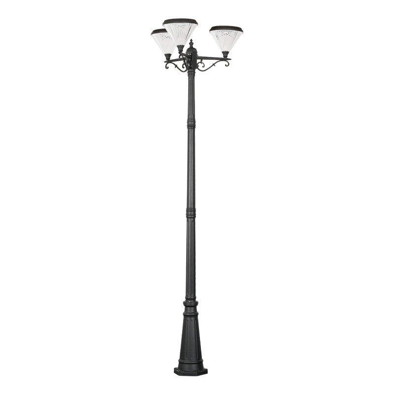 Luces led solares para exteriores Lámpara de carretera IP65 Fácil de instalar Luces de pared solares 100/150/200 / 300W Luces de calle