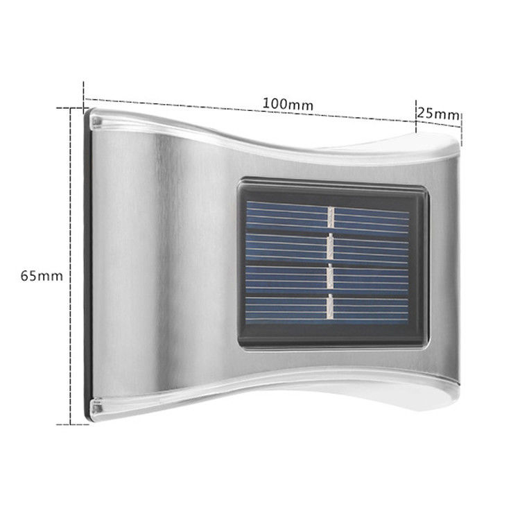 Luces solares globales de la pared del jardín de la salida del sol 5V 1W para decorativo al aire libre