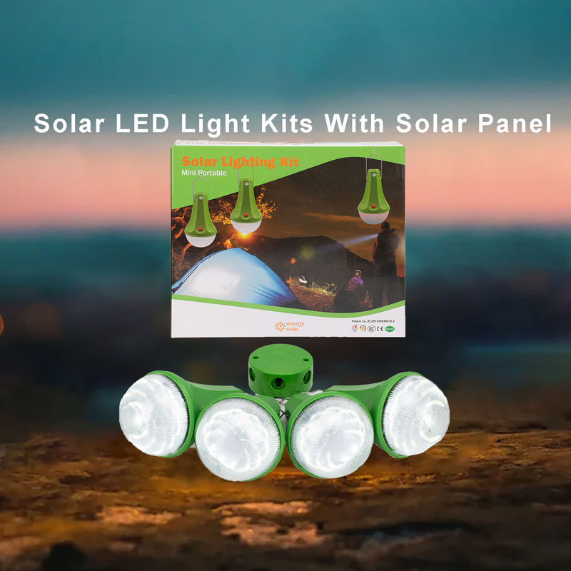 Luz solar de pared con 4 bombillas China Wholesale Led Warehouse Luz solar sRE-98G-4