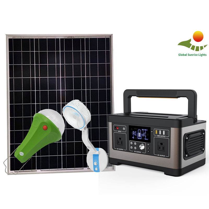 sistema de iluminación casero solar del ciclo de vida solar portátil de los generadores 1000 de 120W LiFePO4