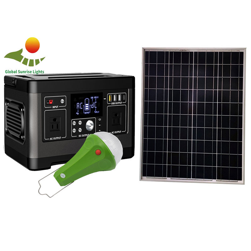 sistema de iluminación casero solar del ciclo de vida solar portátil de los generadores 1000 de 120W LiFePO4