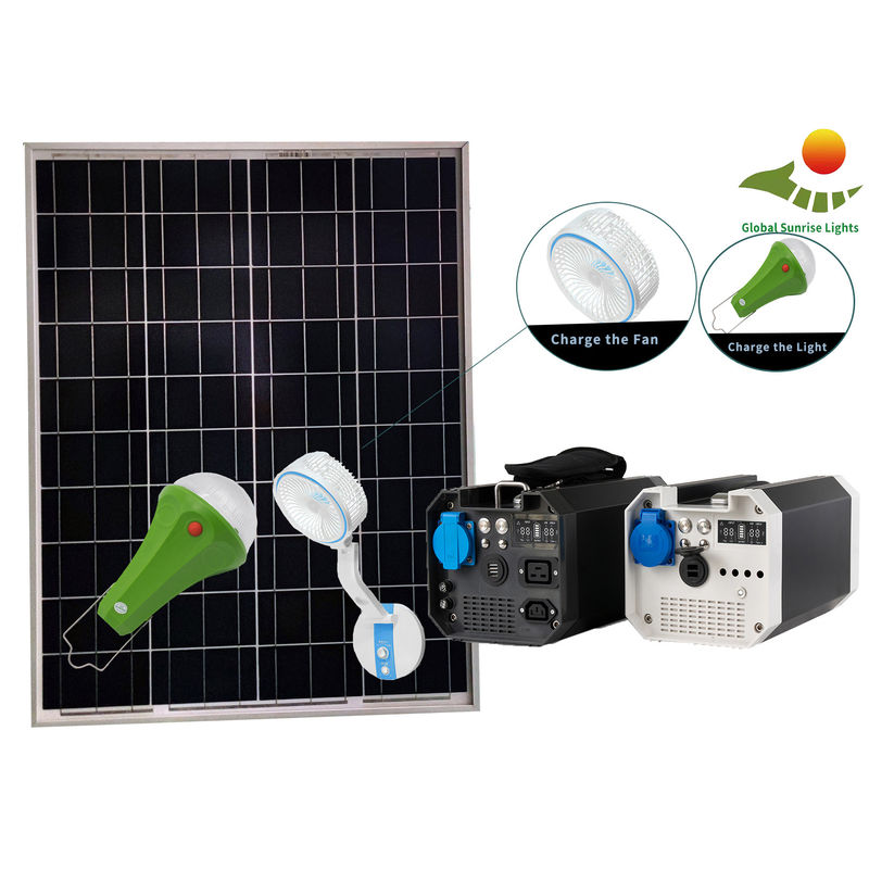 99,9% pequeño generador portátil de la energía solar de MPPT 500W con el panel solar