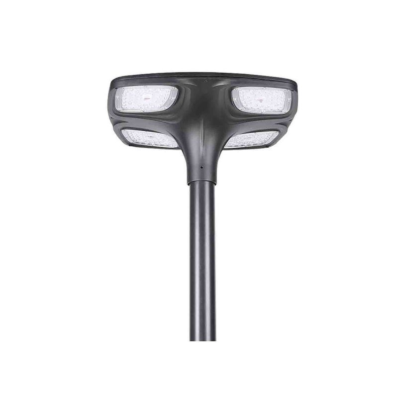 IP65 lámpara solar impermeable 3500K DC 6V del jardín del sensor del poder de la luz de calle del trébol LED
