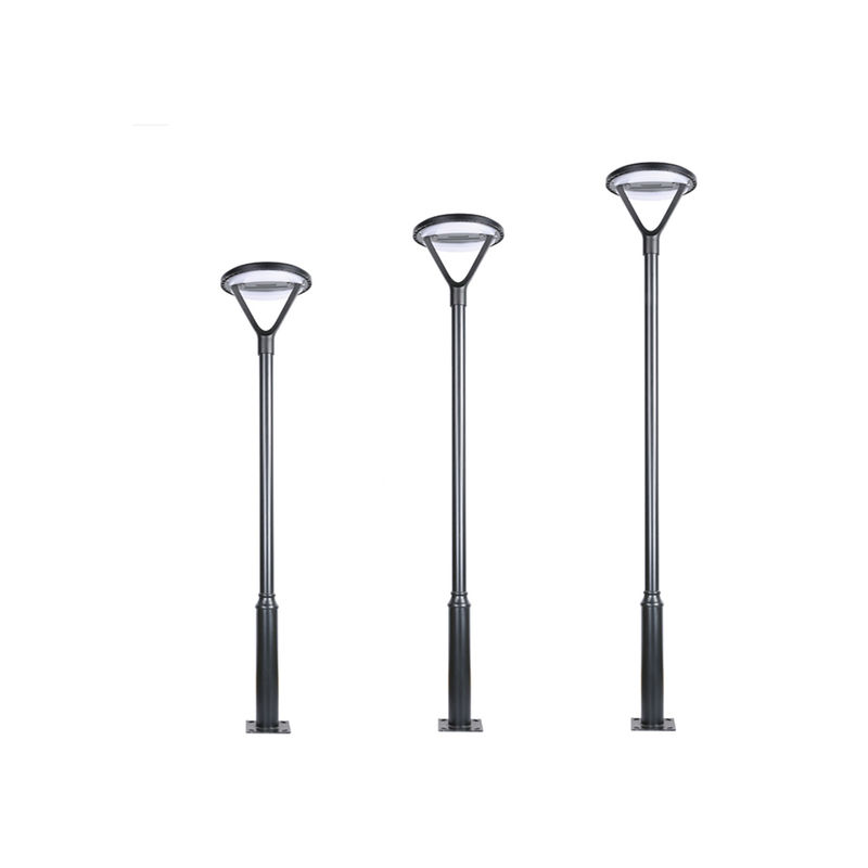 Artículo decorativo del poder de la luz del pilar de la puerta de la venta caliente que enciende la luz solar al aire libre del jardín del LED