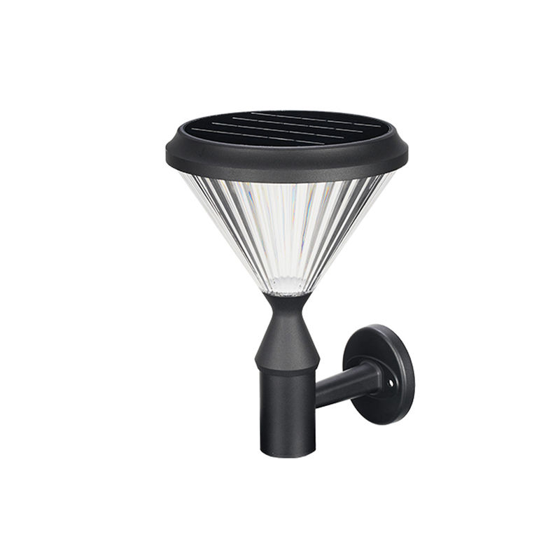 Lámpara de seguridad inalámbrica al aire libre de la luz solar de la pared del alto brillo 5w de DC 6V SMD2835
