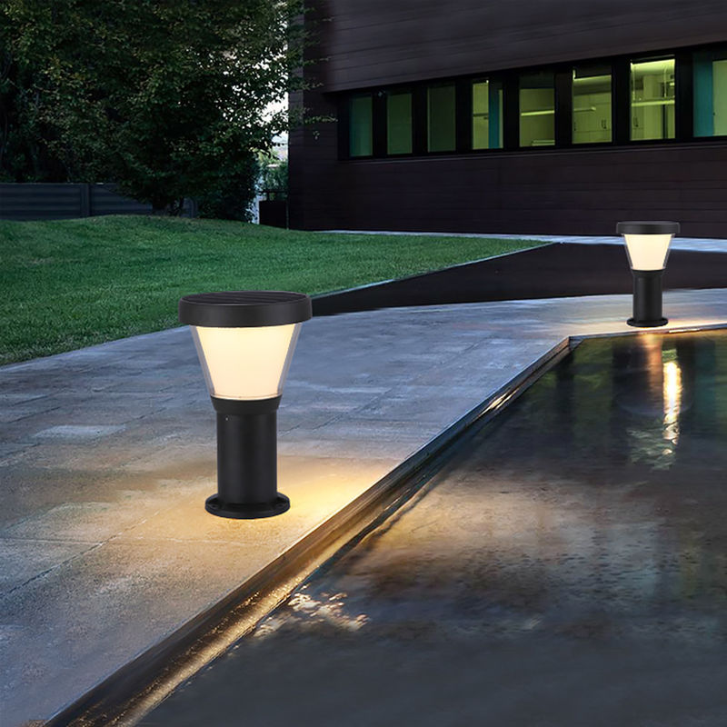 Mono luz solar del jardín de Crystal Silicon 5V decorativa todo en lámparas de un parque