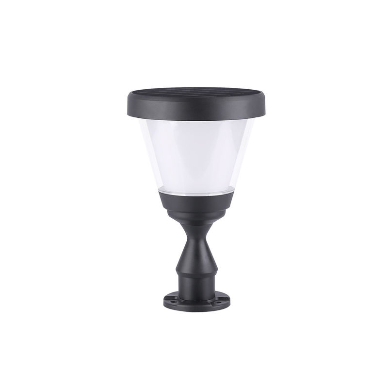 Las luces solares al aire libre del poste de Main Gate Pillar 3.2V LED de la cerca cultivan un huerto decoración