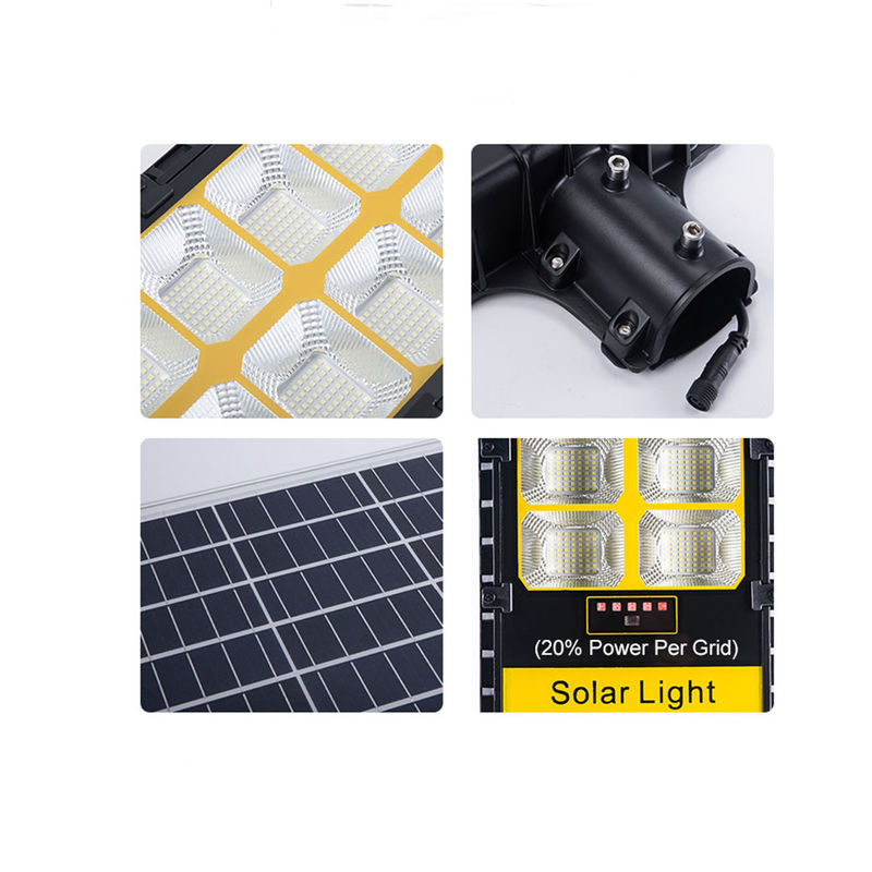 Toda la luz de calle del vatiaje LED IP66 integró el sistema de energía del panel solar