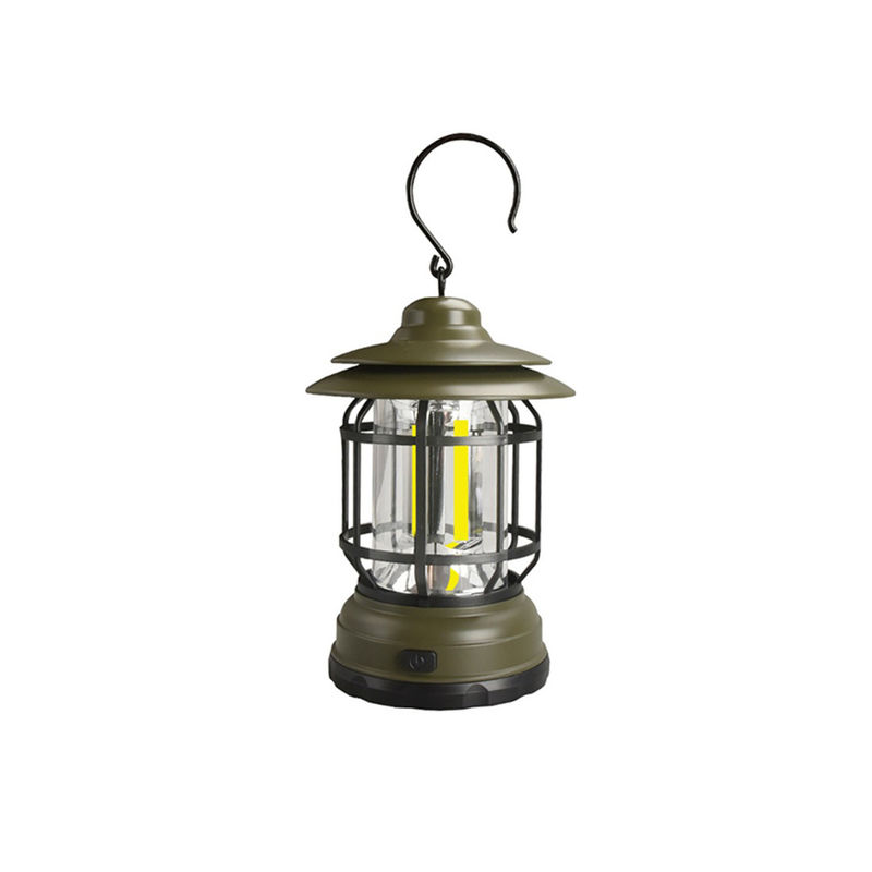 Tamaño compacto el 13*12*20cm llevado al aire libre de la lámpara de la tienda de Mini Retro Solar Garden Light