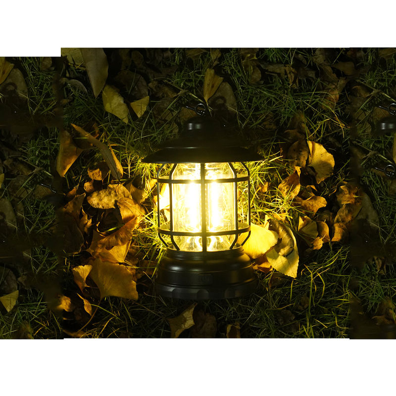 Tamaño compacto el 13*12*20cm llevado al aire libre de la lámpara de la tienda de Mini Retro Solar Garden Light