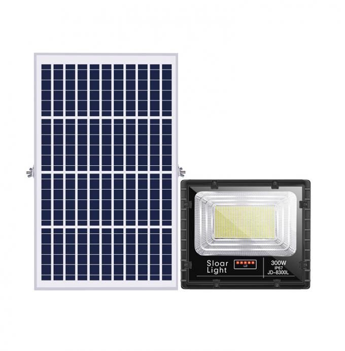 Luz de inundación solar solar al aire libre de la seguridad LED de la lámpara 100W para solar de la luz de calle del jardín accionado