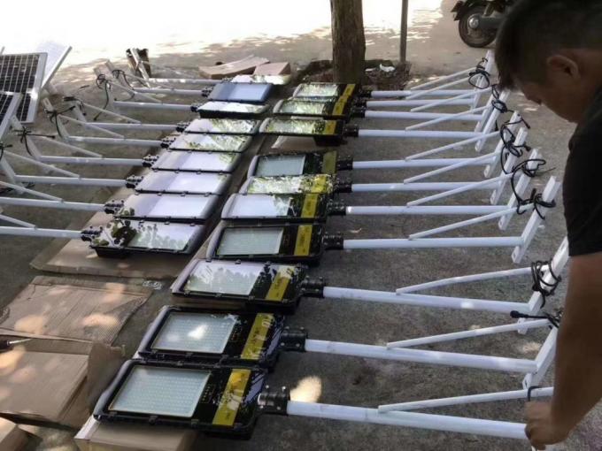 Todos en 2 luces solares solares del camino de las luces de calle 60W 100W 300W 500W LED