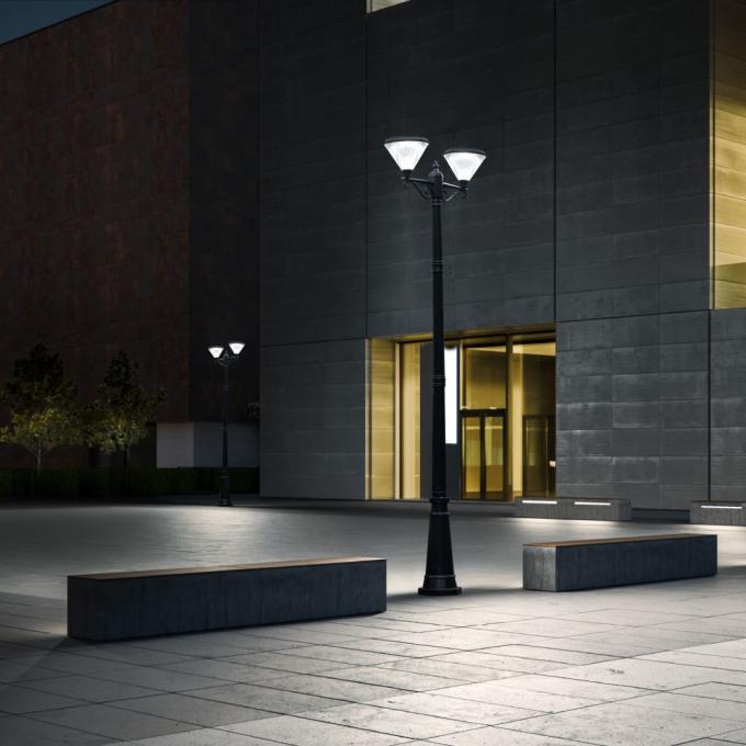 Luz de energía solar del césped para las luces globales de la salida del sol del jardín