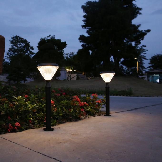 2020 nuevo todo en una luz al aire libre de la calle del LED del jardín solar del sensor