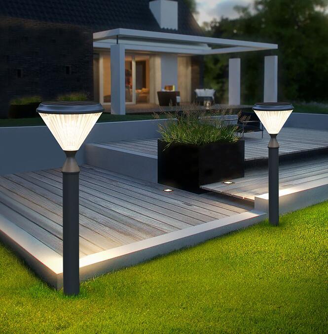 Sistema eléctrico solar de Diamond Garden Stake Solar Light de la nueva decoración al aire libre 2021