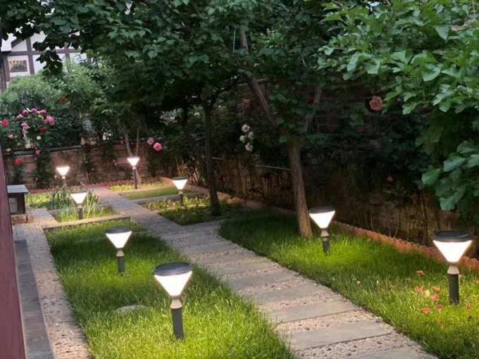 Sistema eléctrico solar de Diamond Garden Stake Solar Light de la nueva decoración al aire libre 2021