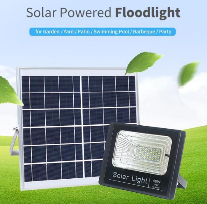 Luz solar del jardín LED 25W 60W 100W Jd-8840