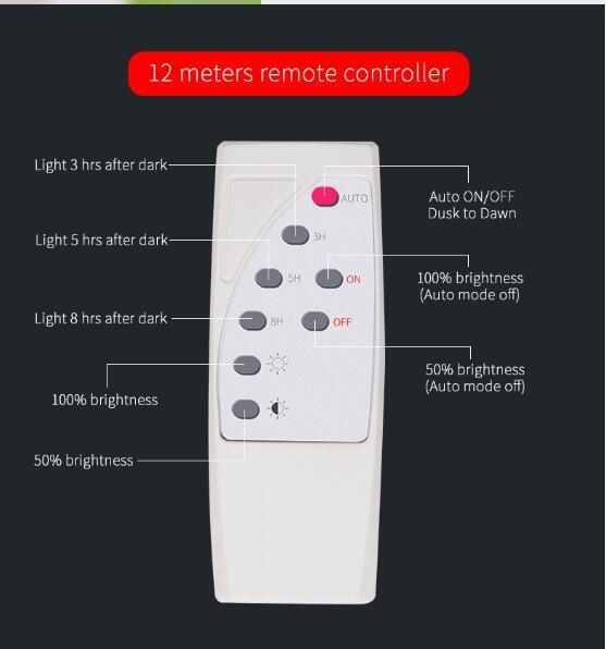 Luz solar del jardín LED 25W 60W 100W Jd-8840