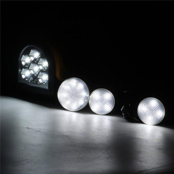 Nueva lámpara solar portátil con la lámpara solar de 3 LED con la luz solar móvil de la carga 5W 6V