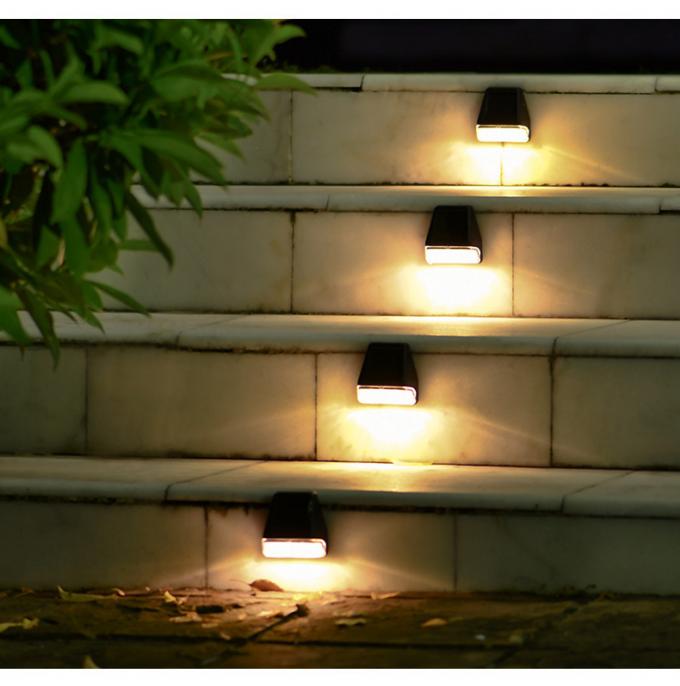 Cerca solar al aire libre accionada solar 2LED Light del Decking de la trayectoria del paso de la lámpara de Wall Lights Garden de la cerca