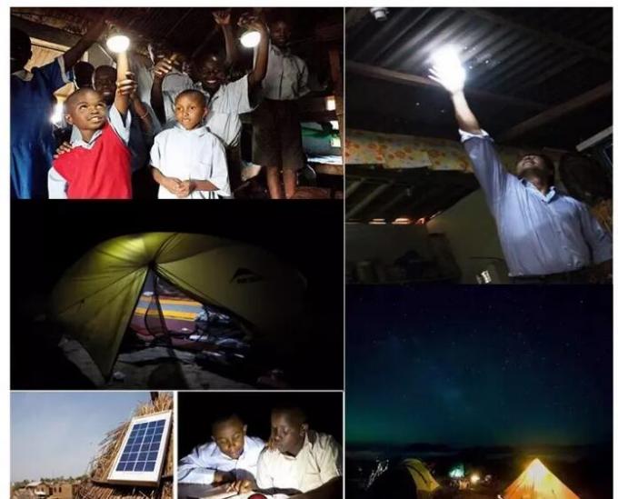 Aventura que acampa al aire libre ligera fotovoltaico 2021 con la iluminación teledirigida de la radio LED de Bluetooth
