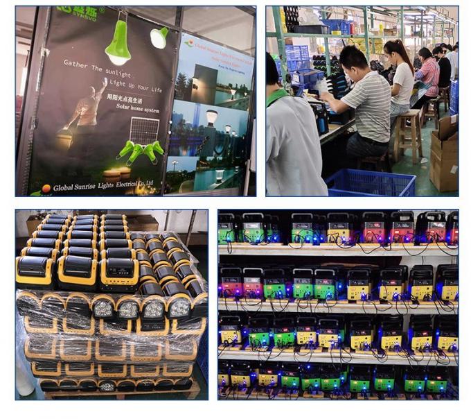Luz de bulbo recargable del LED, mercado de la noche, lámpara de pie, luz de emergencia al aire libre