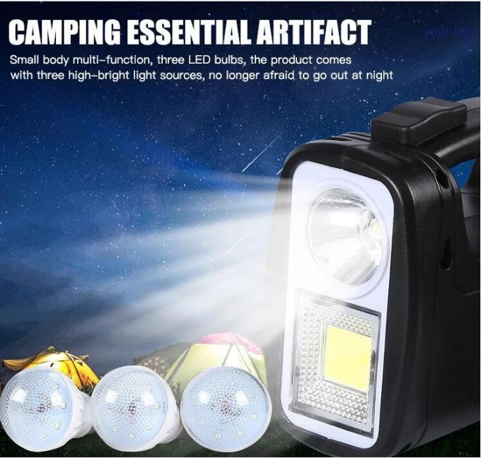 Portátil solar enciende la iluminación multiusos solar con las lámparas al aire libre solares del USB