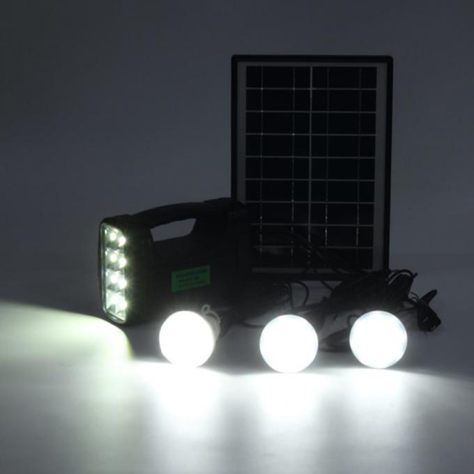 La luz interior solar de la luz del generador del panel solar lo hace usted mismo lámpara solar solar solar de 3W 4W 5W Light+3PCS del equipo
