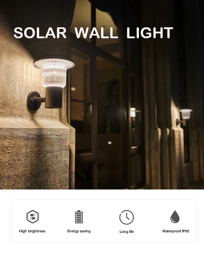 Luz solar impermeable al aire libre al por mayor de la pared de IP65 3000K 6000K con el CE RoHS