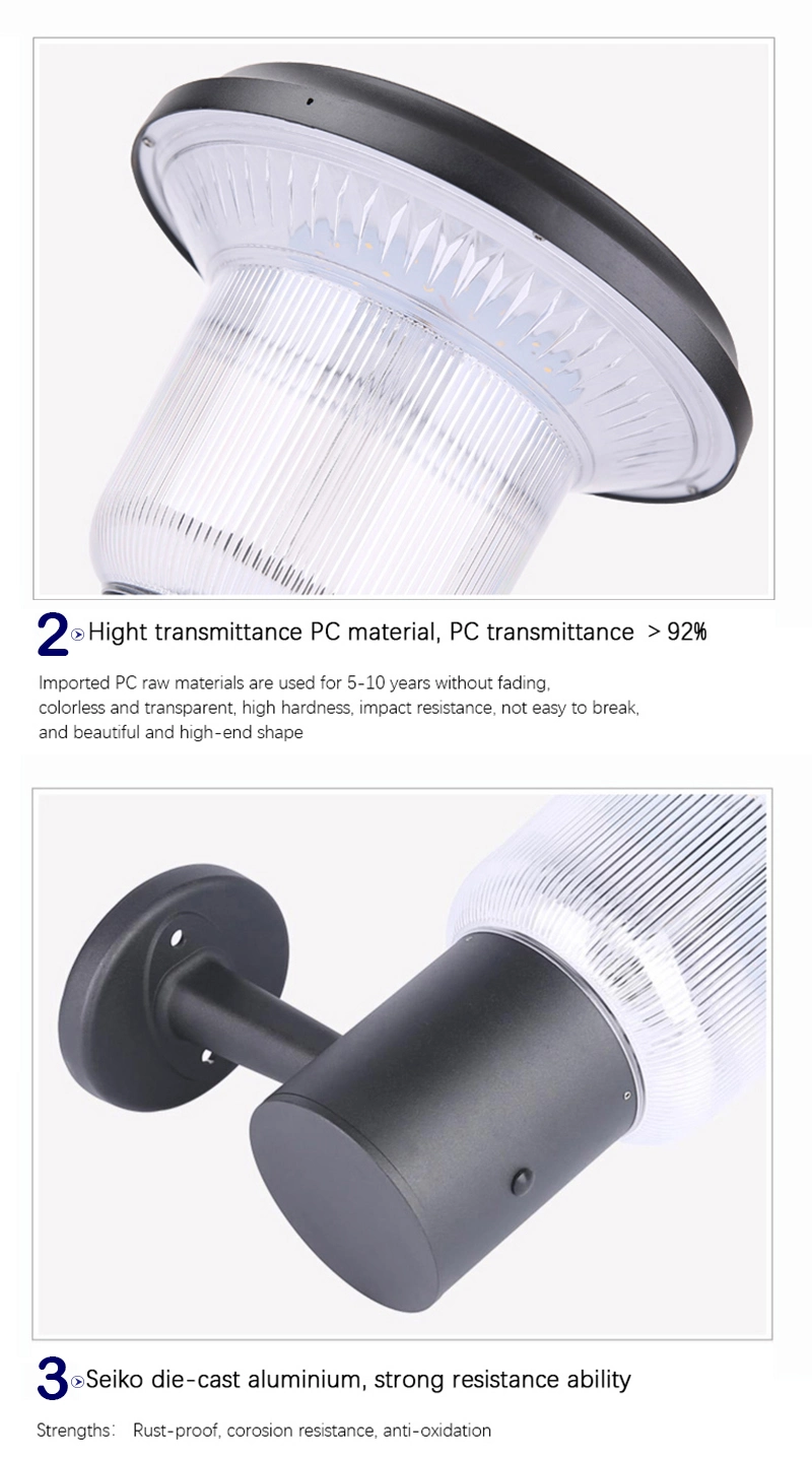 Luz solar impermeable al aire libre al por mayor de la pared de IP65 3000K 6000K con el CE RoHS