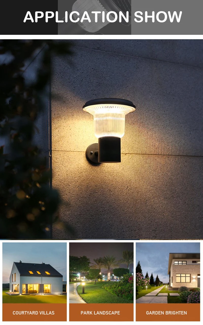 Luz solar impermeable al aire libre al por mayor de la pared de IP65 3000K 6000K con el CE RoHS