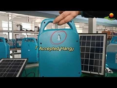 Kits de iluminación solar portátiles Nuevo diseño Bombillas LED con panel solar