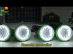 Mini sistema de iluminación casero solar teledirigido 435lum 14 horas a 48 horas de hora laborable