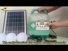 Sistema de energía del panel solar del bulbo blanco puro los 37*31.5*55.5CM